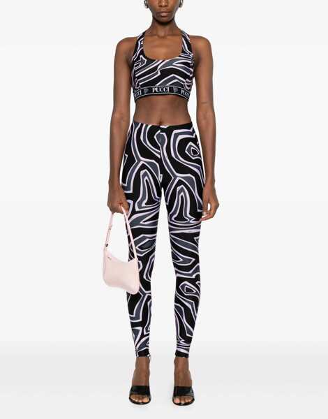 Bluze PUCCI Labyrinth Print Top MULTICOLOUR Femei (BM 19189046) 2