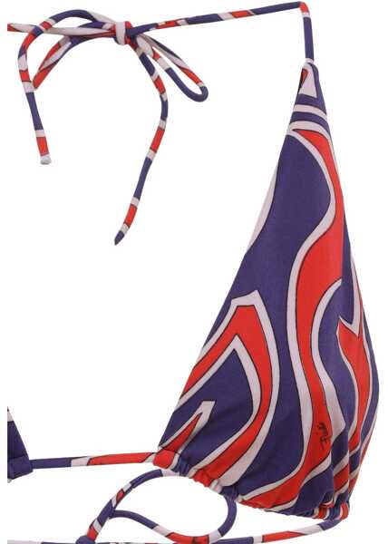 Sutiene PUCCI Maze Print Triangle Bikini Top MULTICOLOUR Femei (BM 19189070) 3
