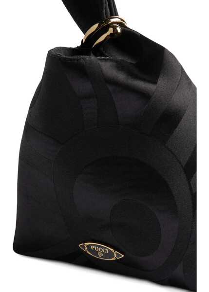 Genti de mana PUCCI Marble Print Emilio Clutch Bag BLACK Femei (BM 19189163) 5