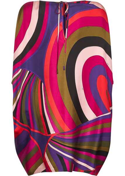 Rochii casual PUCCI Iris Print Midi Dress MULTICOLOUR Femei (BM 19189175) 2