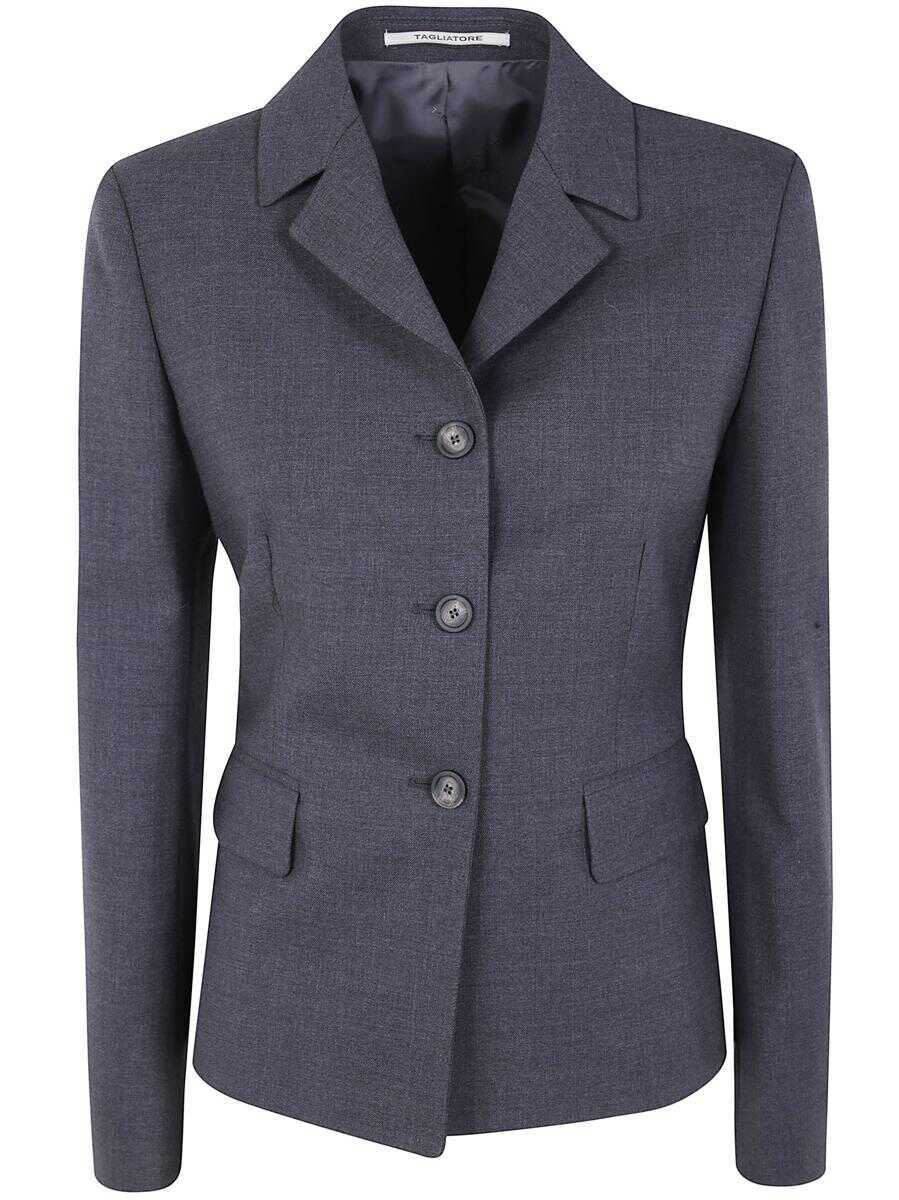 Geci Tagliatore Tagliatore Daria Jacket Clothing GREY Femei (BM 19189812) 1