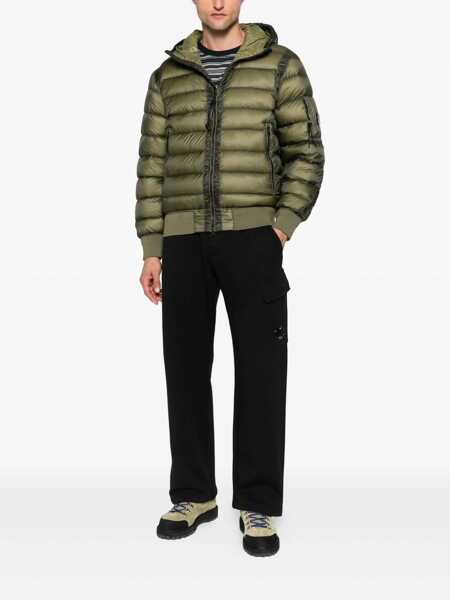 Pantaloni de trening C.P. Company C.P. Company Sweatpants Cargo Pant In Diagonal Raised Fleece Clothing Black Barbati (BM 19190235) 2