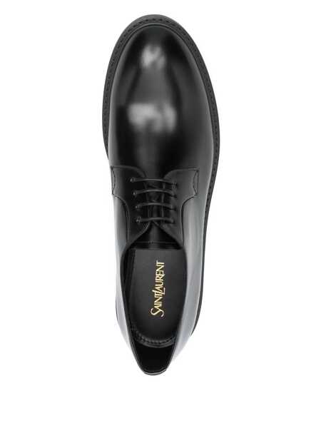 Pantofi eleganti Saint Laurent Saint Laurent Lace-Ups Black Barbati (BM 19190538) 4