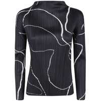 Camasi Pleats Please Issey Miyake "Pause" Shirt Clothing Femei