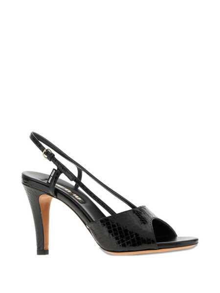Sandale Miu Miu Miu Miu Sandals Black Femei (BM 19191690) 2