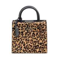 Genti de mana MC2 Saint Barth Mc2 Saint Barth Shop Bag Mini Leopard Print Femei