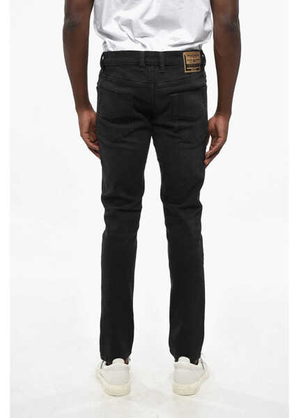 Blugi slim fit Diesel Cotton Tepphar Skinny Fit Denims 16Cm Black Barbati (BM 19205063) 2