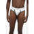 DSQUARED2 Stretch Cotton Brief With Contrasting Print White