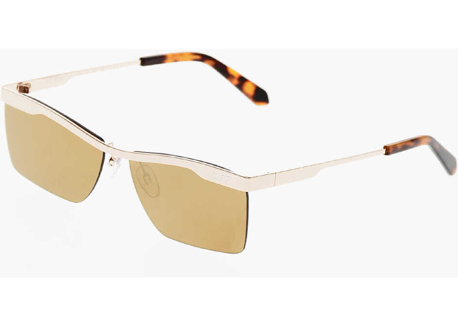 Ochelari de soare Off-White Mirrored Rimini Sunglasses With Tortiseshell Temple Multicolor Femei (BM 19205090) 2