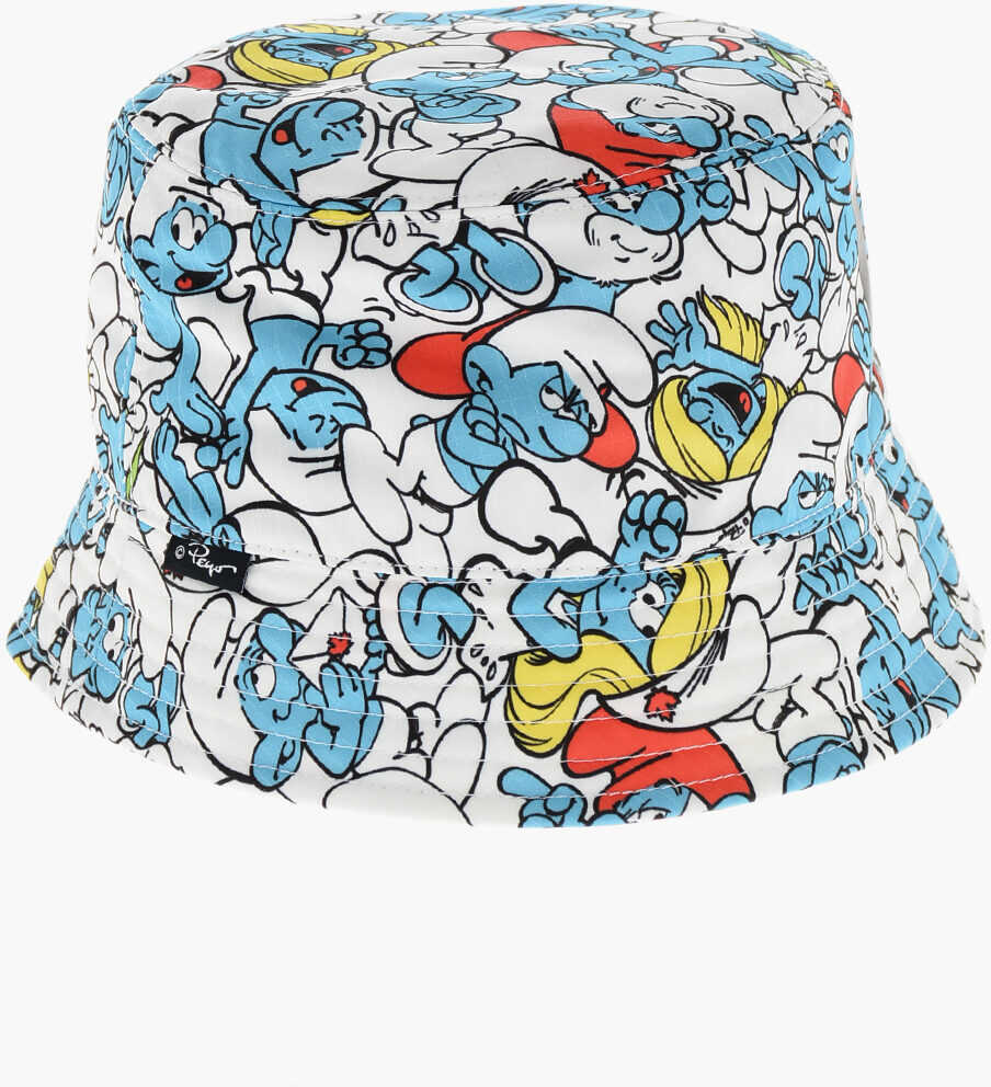 Caciuli DSQUARED2 Olop Printed Nylon Puffi Bucket Hat Multicolor Femei (BM 19205099) 2