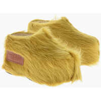 Papuci Ponyhair Rock Your Road Platform Mules Femei