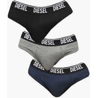 Chiloti Set Of 3 Stretch Cotton Umbr-Andre Briefs With Logoed Elasti Barbati