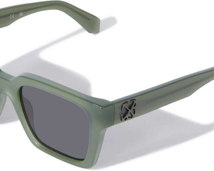 Ochelari de soare Off-White Solid Color Branson Rectangular Sunglasses Green Femei (BM 19205135) 2