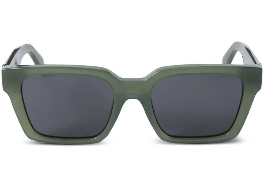 Ochelari de soare Off-White Solid Color Branson Rectangular Sunglasses Green Femei (BM 19205135) 1