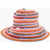 DSQUARED2 Knitted Bucket Hat With Striped Motif Multicolor