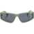 Off-White Solid Color Kimball Biker Sunglasses Green
