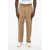 DSQUARED2 Straight Leg Corduroy Pants Beige