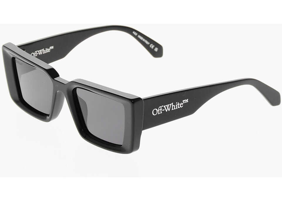 Ochelari de soare Off-White Solid Color Oversized Savannah Wayfarer Sunglasses Black Femei (BM 19207709) 2