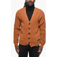 Cardigane Cotton Blend V-Neck Cardigan Barbati