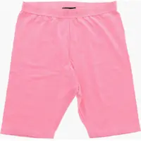 Colanti Cotton Leggings With Logoed Elastic Waistband Fete