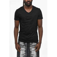 Tricouri Underwear Set Of 2 Solid Color T-Shirts With V-Neck Barbati