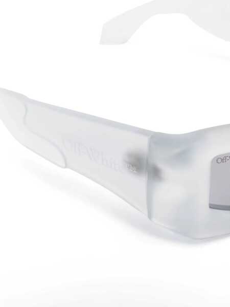 Ochelari de soare Off-White Mirrored Volcanite Shied Sunglasses With Sheer Frame White Femei (BM 19207742) 3