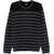 Paul Smith Ps Two-Tone Striped Crew-Neck Sweater Black
