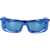 Off-White Mirrored Volcanite Shied Sunglasses Blue