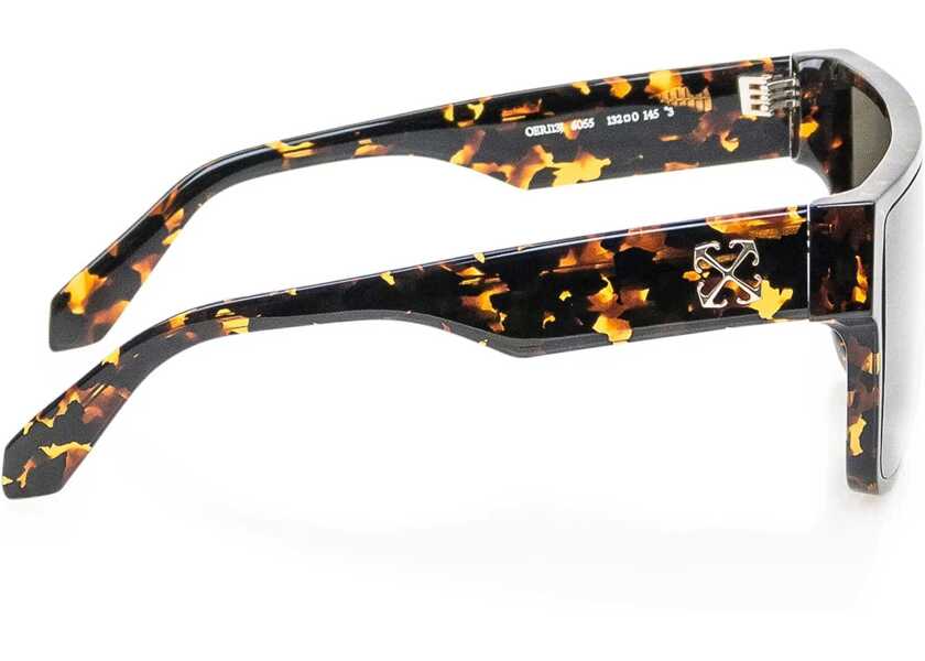 Ochelari de soare Off-White Tortoiseshell Syracuse Shield Sunglasses Brown Femei (BM 19207802) 2