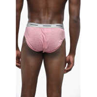 Chiloti pentru Barbati - Chiloti DSQUARED2 Stretch Cotton Brief With Button Pink Barbati (BM 19207805) - B-mall.ro
