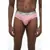 DSQUARED2 Stretch Cotton Brief With Button Pink