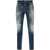 DSQUARED2 Distressed Effect Cool Guy Jeans With Visible Stitching 17Cm Blue