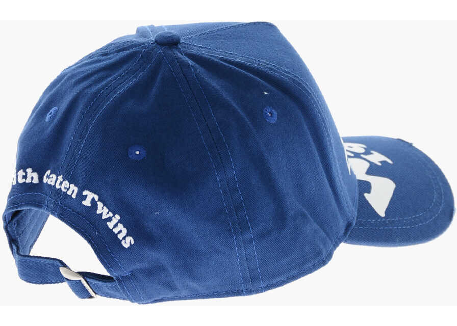 Sepci DSQUARED2 Baseball Cap On The Wave With Print Blue Barbati (BM 19207904) 2