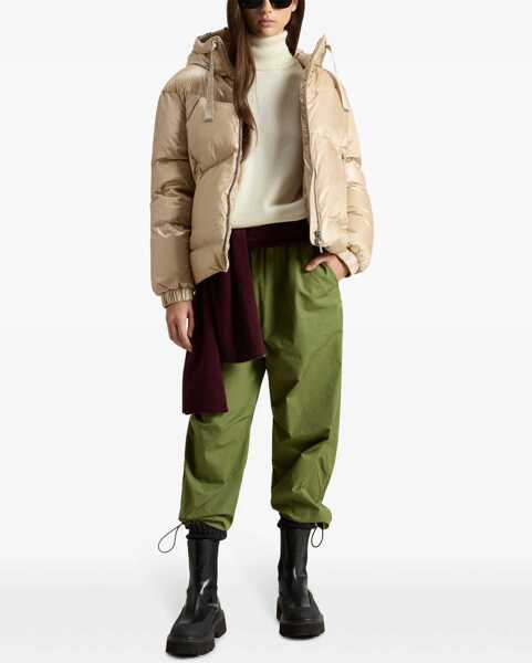 Jachete Woolrich Padded Aliquippa Jacket With Hood Beige Femei (BM 19207910) 2