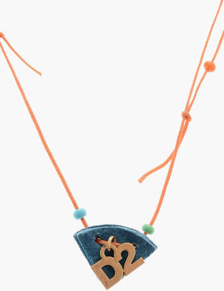 Coliere DSQUARED2 Charmed Cone Necklace Orange Barbati (BM 19207919) 2