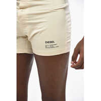 Lenjerie intima pentru Barbati - Lenjerie intima Diesel Solid Color Umbx-Starkie Boxer With Contrasting Logo Beige Barbati (BM 19207925) - B-mall.ro