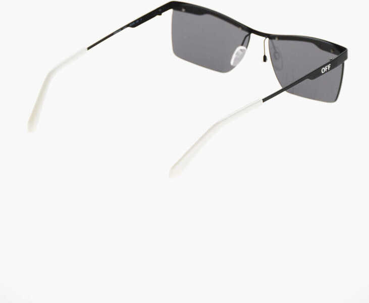 Ochelari de soare Off-White Rectangolar Rimini Sunglasses With Contrasting Temple Black Femei (BM 19207931) 3