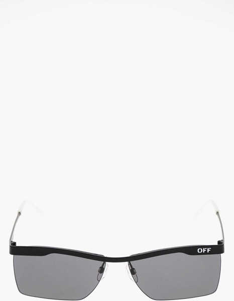 Ochelari de soare Off-White Rectangolar Rimini Sunglasses With Contrasting Temple Black Femei (BM 19207931) 1