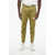DSQUARED2 Straight Leg Pants With Contrasting Patch Green