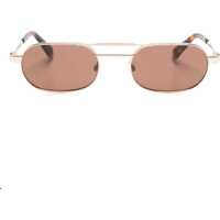Ochelari de soare Golden-Effect Vaiden Oval Sunglasses With Tortoiseshell Deta Femei
