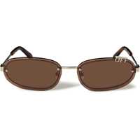 Ochelari de soare Oval Miami Sunglasses With Monogram And Tortoiseshell Detail Femei