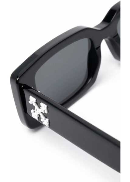 Ochelari de soare Off-White Solid Color Arthur Rectangular Sunglasses With Monogram Black Femei (BM 19207997) 3
