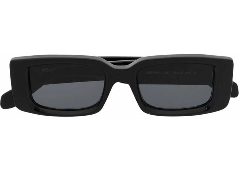 Ochelari de soare Off-White Solid Color Arthur Rectangular Sunglasses With Monogram Black Femei (BM 19207997) 1