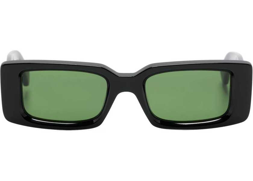 Ochelari de soare Off-White Solid Color Arthur Rectangular Sunglasses With Monogram Black Femei (BM 19209800) 1