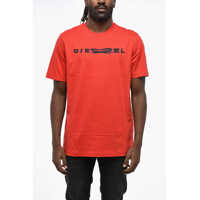 Tricouri Lightweight Cotton T-Just 14-6 Crew-Neck T-Shirt With Contra Barbati