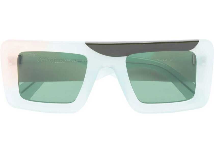 Ochelari de soare Off-White Color Block Seattle Rectangular Sunglasses White Femei (BM 19209815) 1