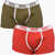 Diesel Set Of 2 Stretch Cotton Umbx-Damien Boxer With Contrasting D Red