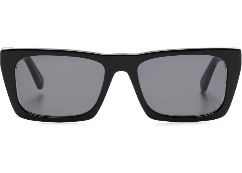 Ochelari de soare Off-White Rectangular Albany Sunglasses With Golden-Effect Monogram Black Femei (BM 19209842) 1