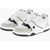 DSQUARED2 Leather And Suede Spiker Low-Top Sneakers White