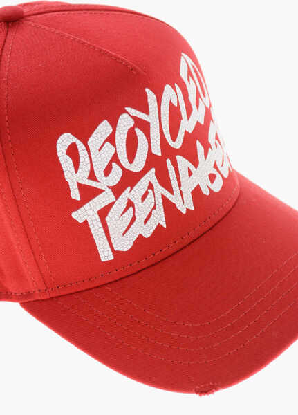 Sepci DSQUARED2 Printed Teenager Baseball Cap Red Barbati (BM 19209863) 3